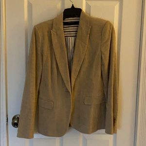 Zara corduroy 1-button blazer